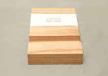 Load image into Gallery viewer, Wooden iPad Stand
