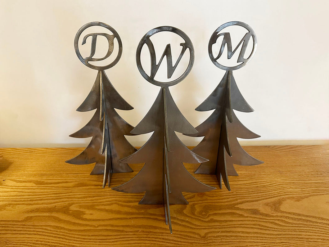 Personalized Christmas Tree - Steel