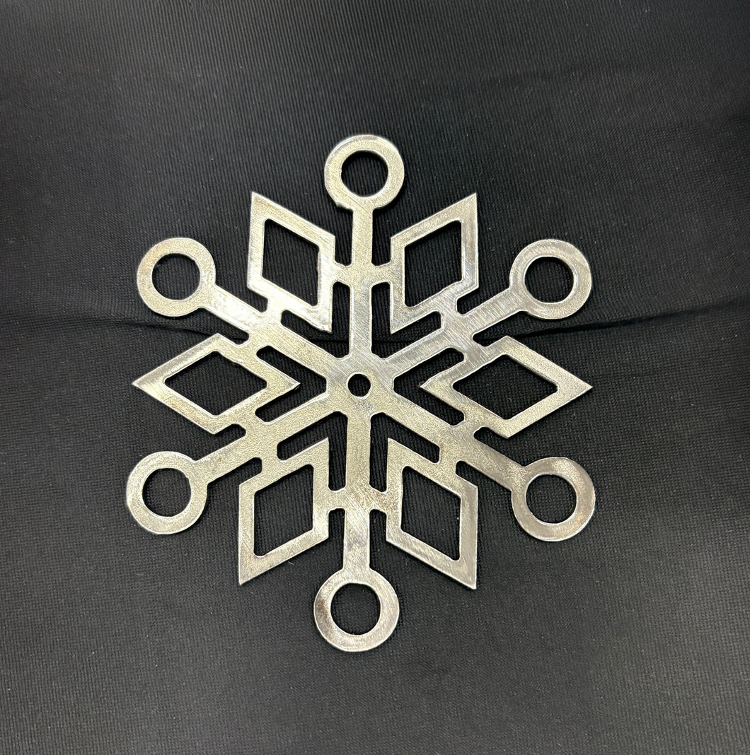 Metal Snowflake Ornaments