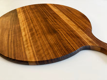 Load image into Gallery viewer, Large Round Charcuterie Board, Walnut
