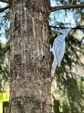 Load image into Gallery viewer, Metal Bird - Steel Woodpecker
