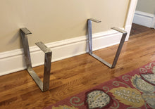 Load image into Gallery viewer, Little Dipper - Steel bench legs
